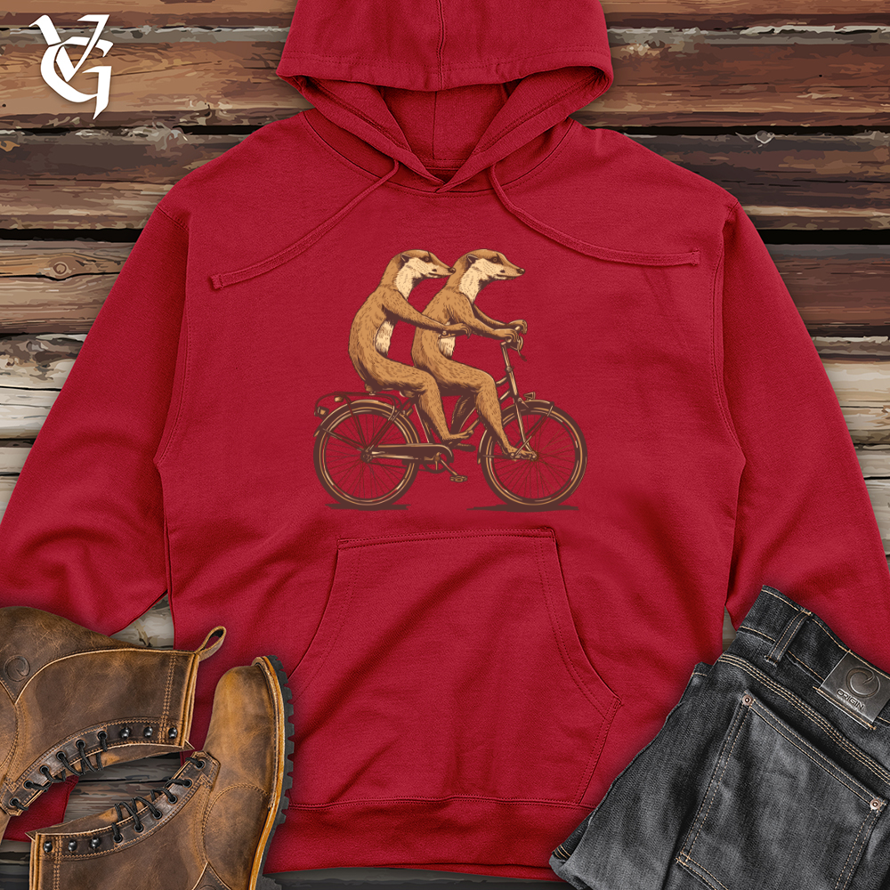 Meerkat Tandem Riders Midweight Hooded Sweatshirt