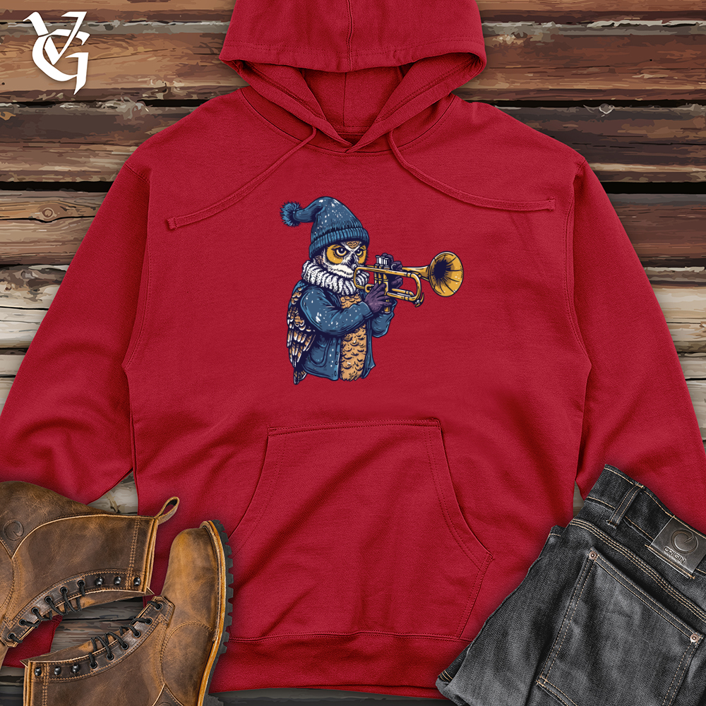Owl Trumpet Performance Midweight Hooded Sweatshirt