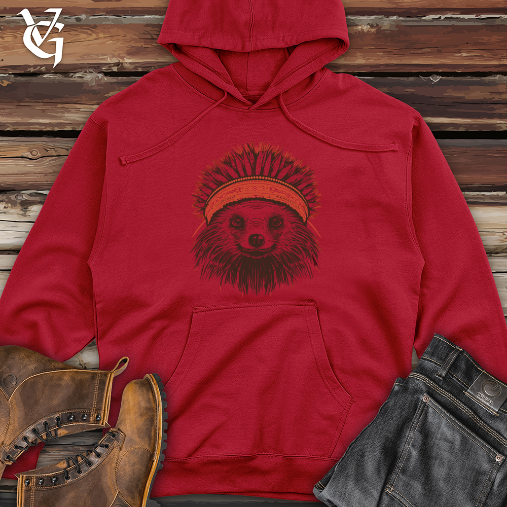 Porcupine Forest Frost Beanie Bliss Midweight Hooded Sweatshirt