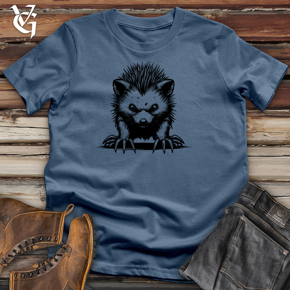 Hedgehog Fierce Gaze Cotton Tee