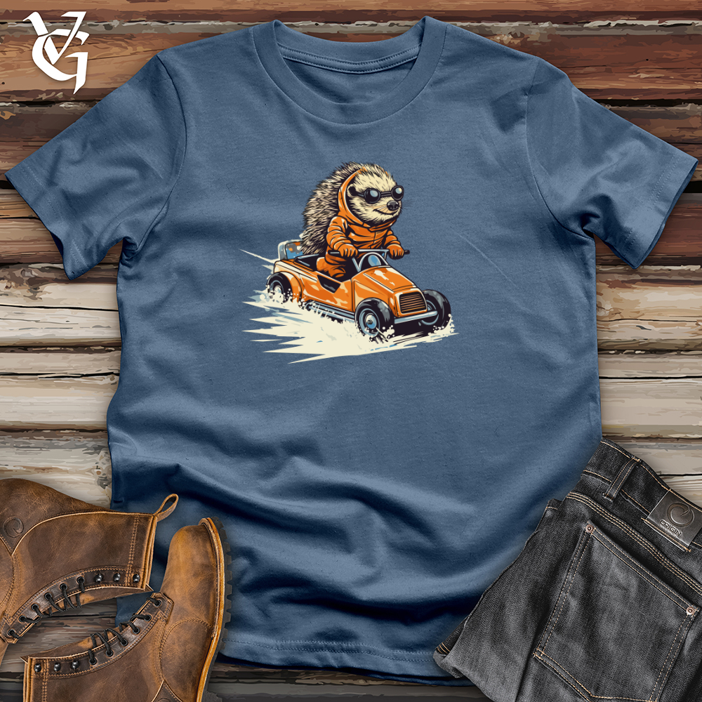 Hedgehog Racing Roadster Cotton Tee