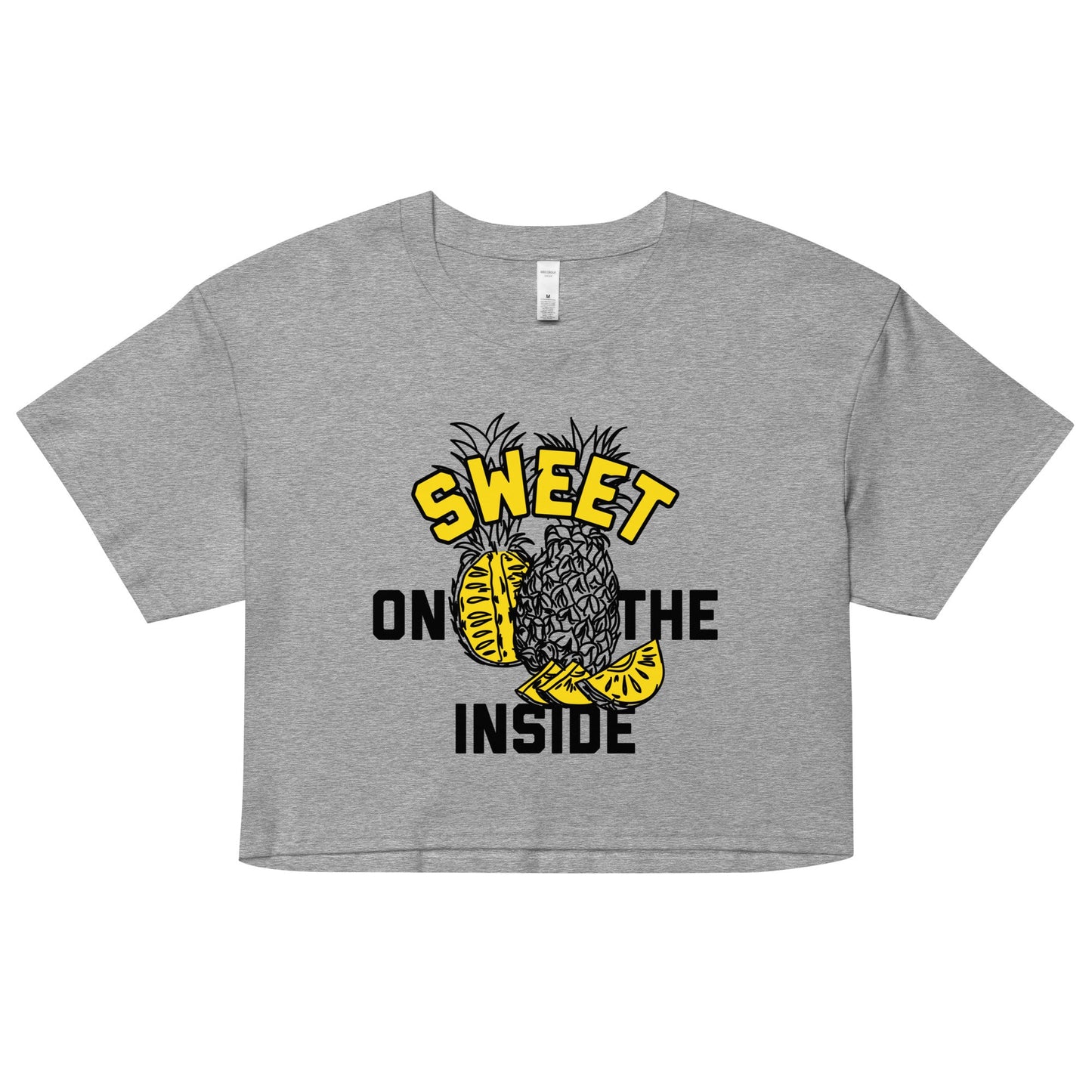 Sweet On The Inside Women's Crop Tee
