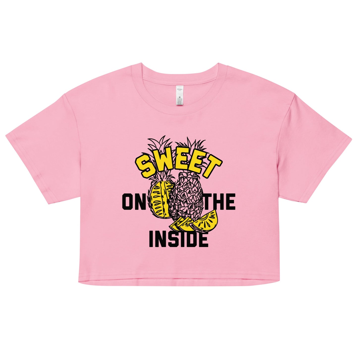 Sweet On The Inside Women's Crop Tee