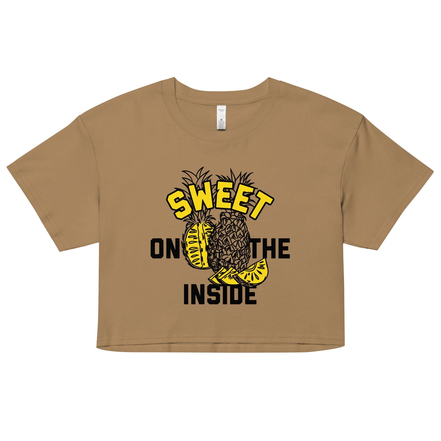 Sweet On The Inside Women's Crop Tee