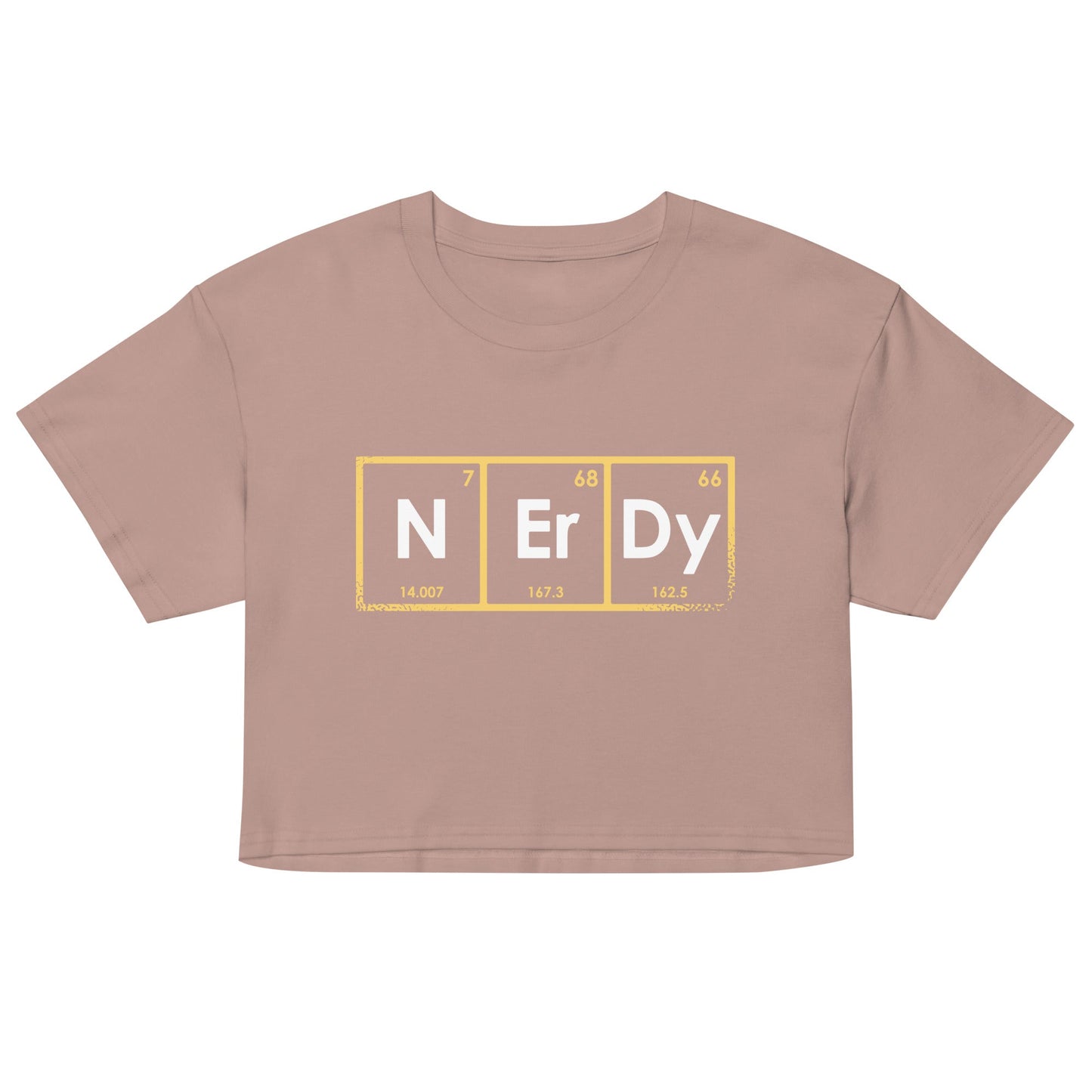 NErDy Elements Women's Crop Tee