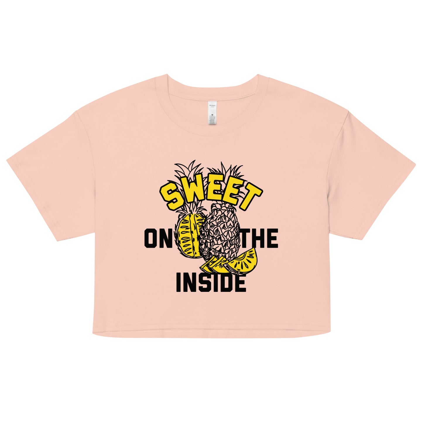Sweet On The Inside Women's Crop Tee