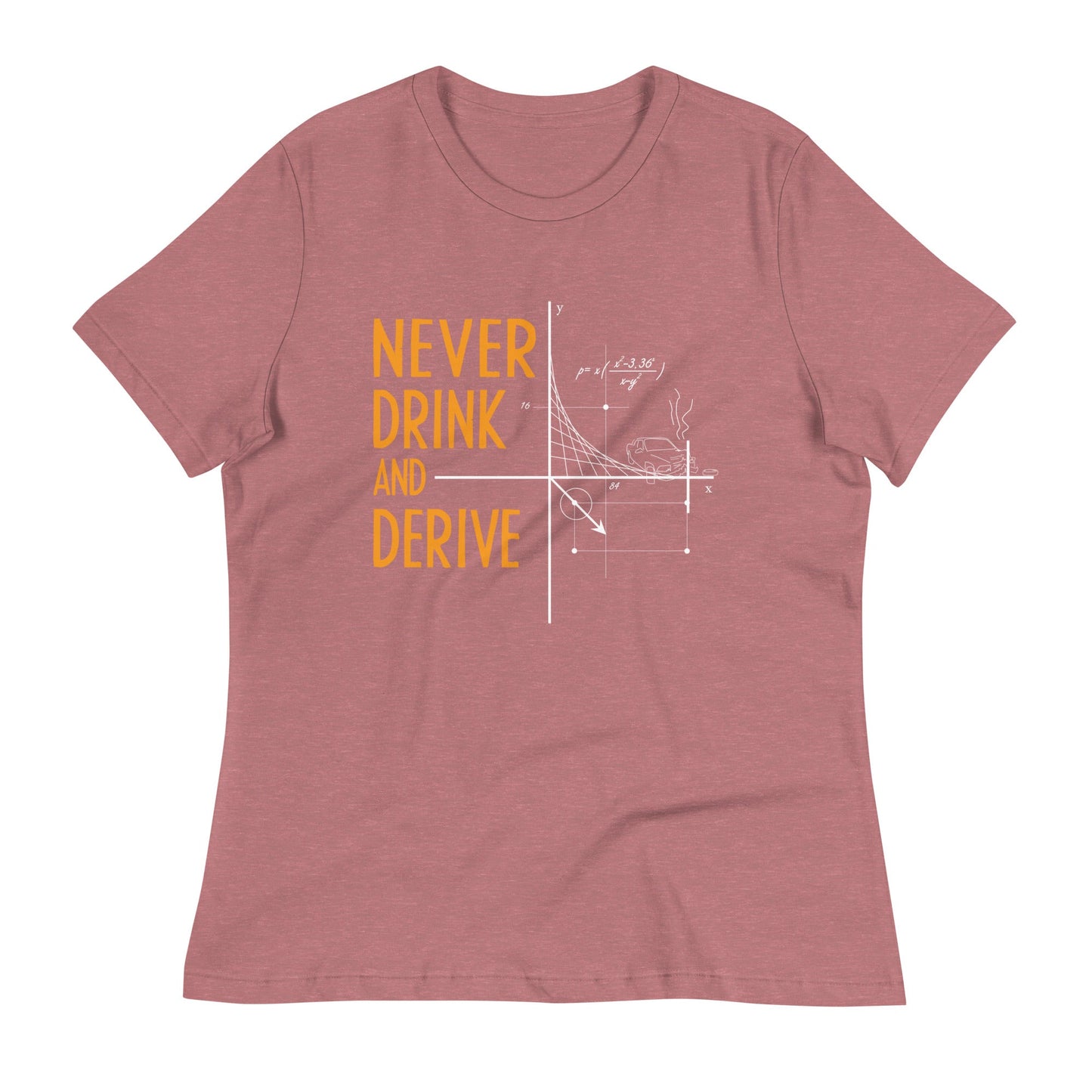 Never Drink and Derive Women's Signature Tee