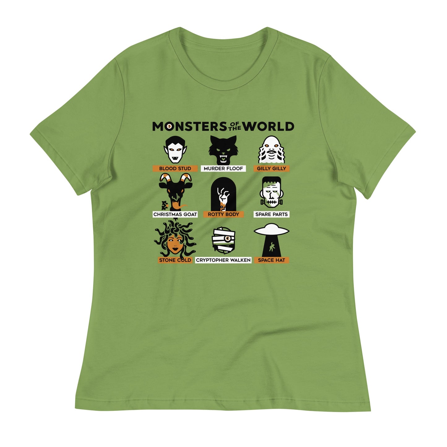 Monsters Of The World Women's Signature Tee