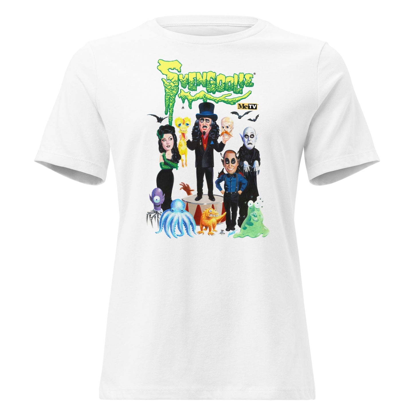 "Master of Scaremonies" Svengoolie® T-Shirt by Terry Beatty (2025 Series)