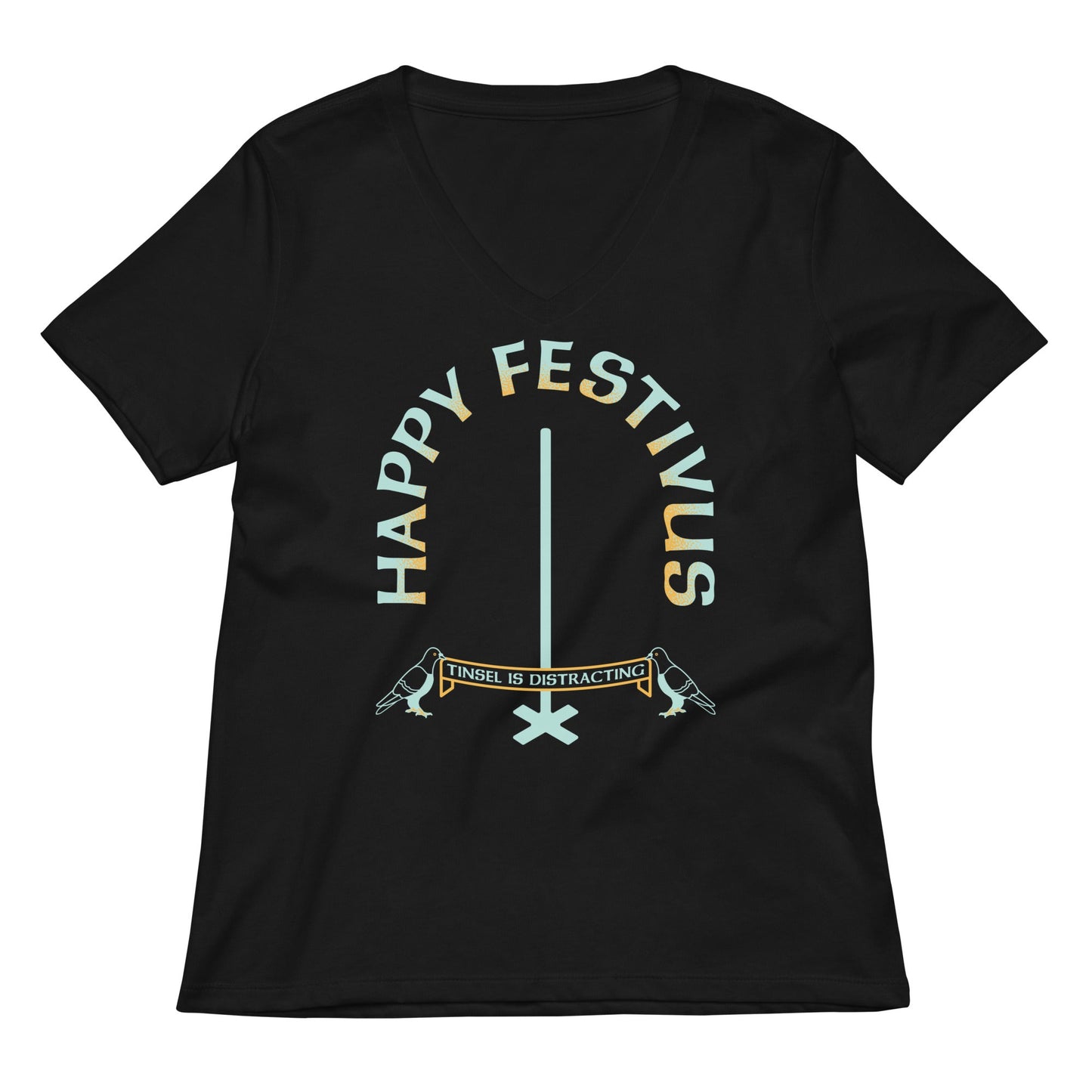 Happy Festivus Women's V-Neck Tee