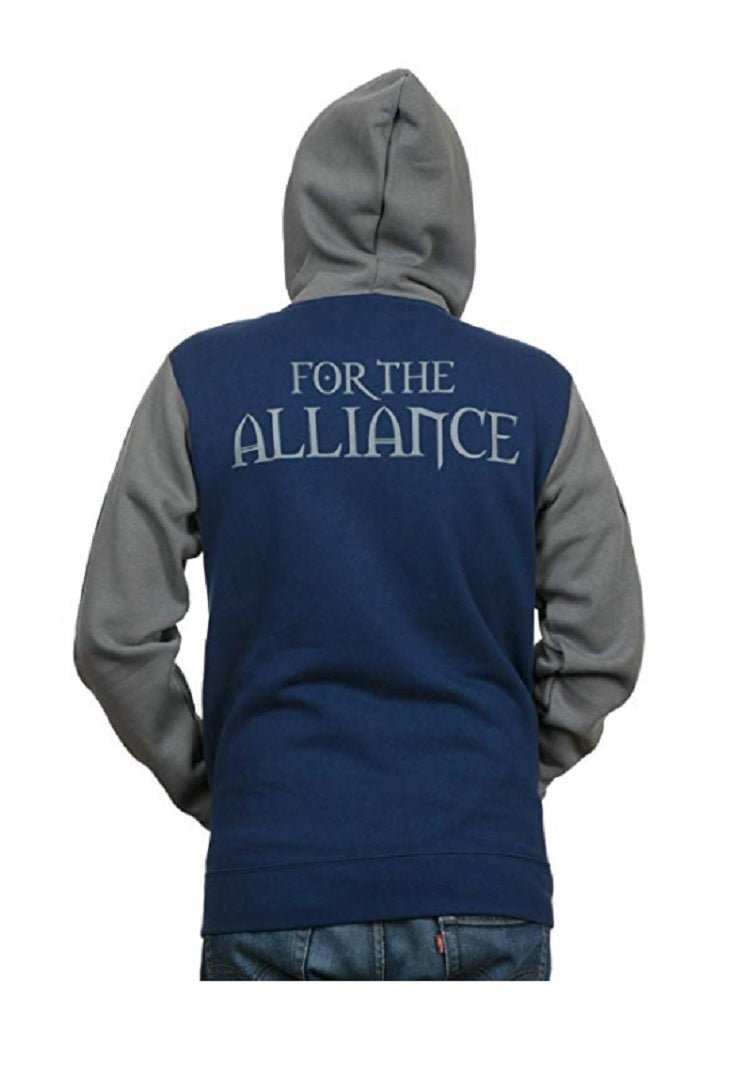 World of Warcraft Alliance Pride Adult Zip Up Hoodie
