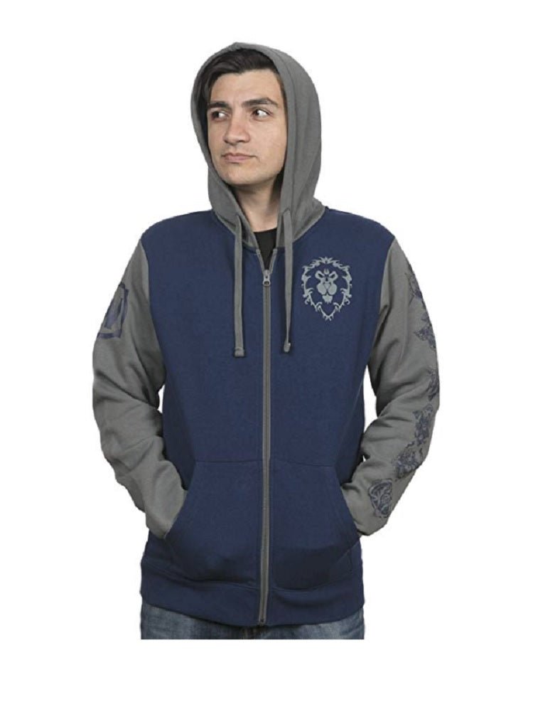 World of Warcraft Alliance Pride Adult Zip Up Hoodie