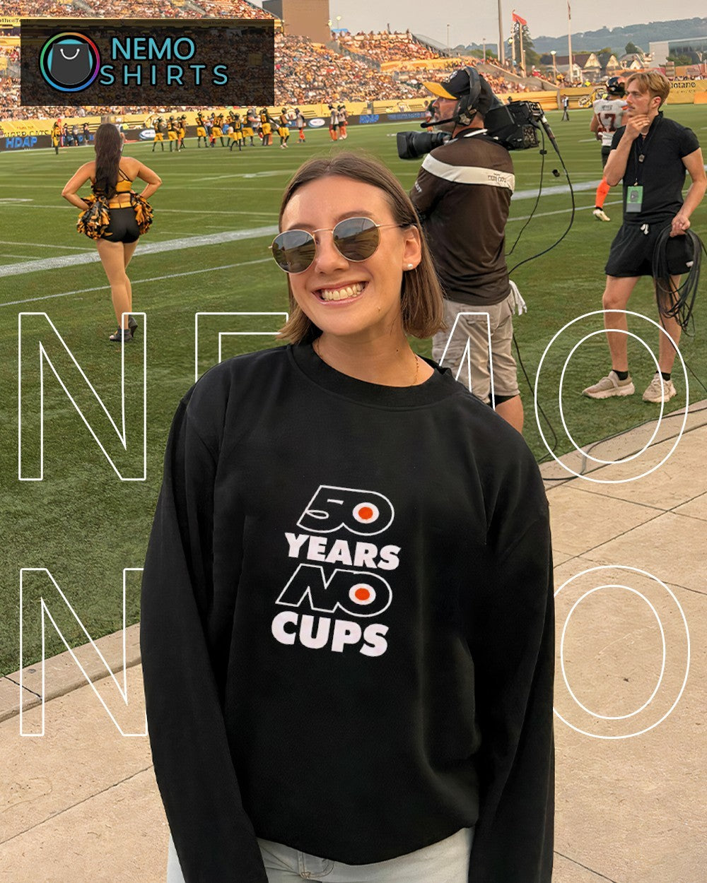 50 years no cups Philadelphia Flyers shirt