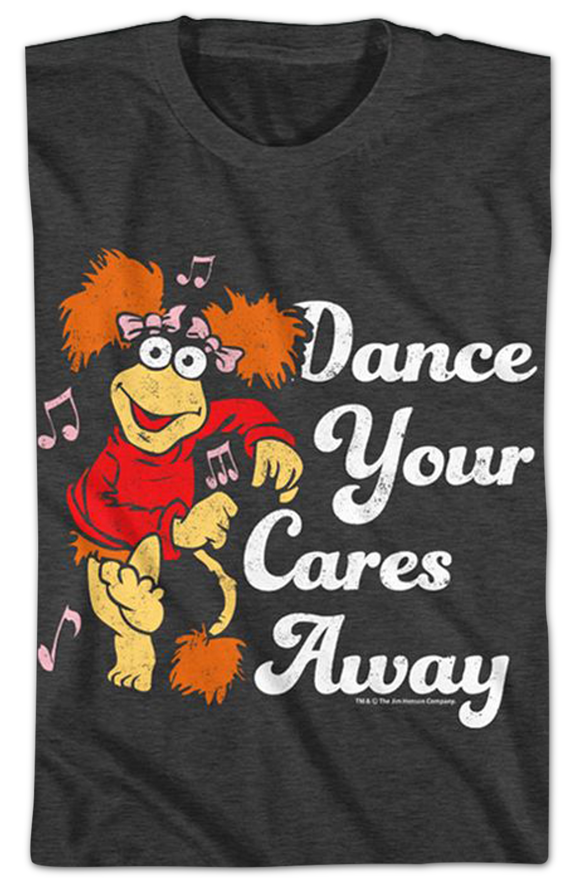 Youth Retro Dance Your Cares Away Fraggle Rock Shirt