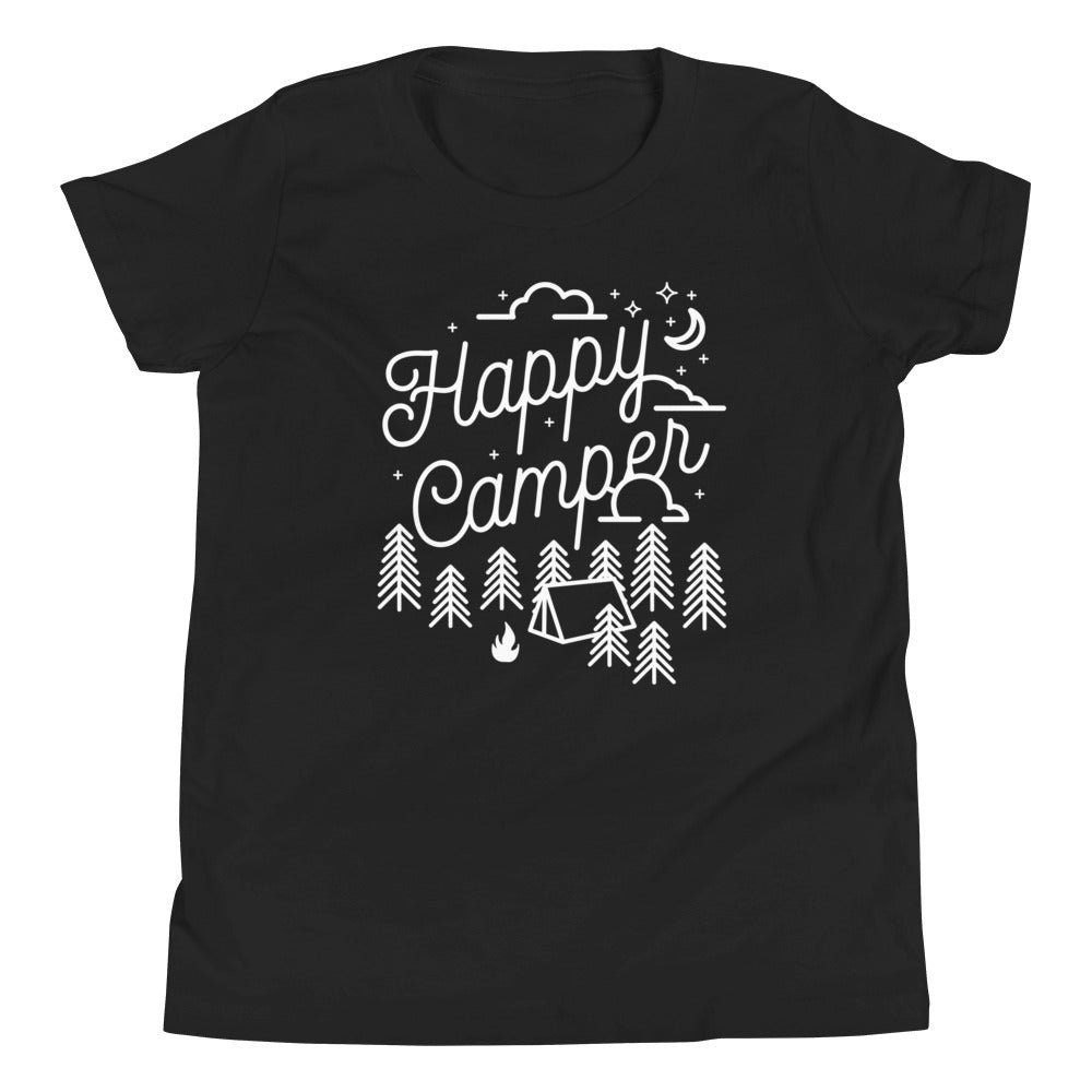 Happy Camper Kid's Youth Tee