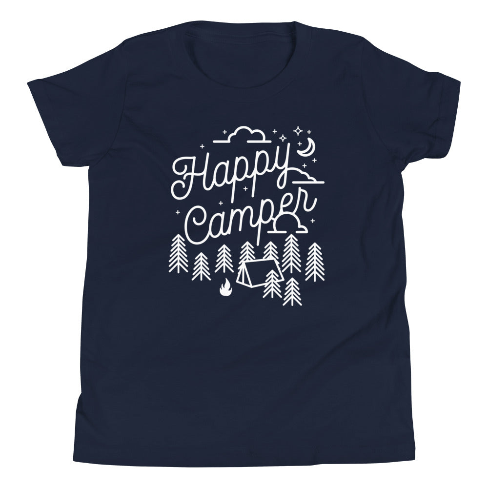 Happy Camper Kid's Youth Tee