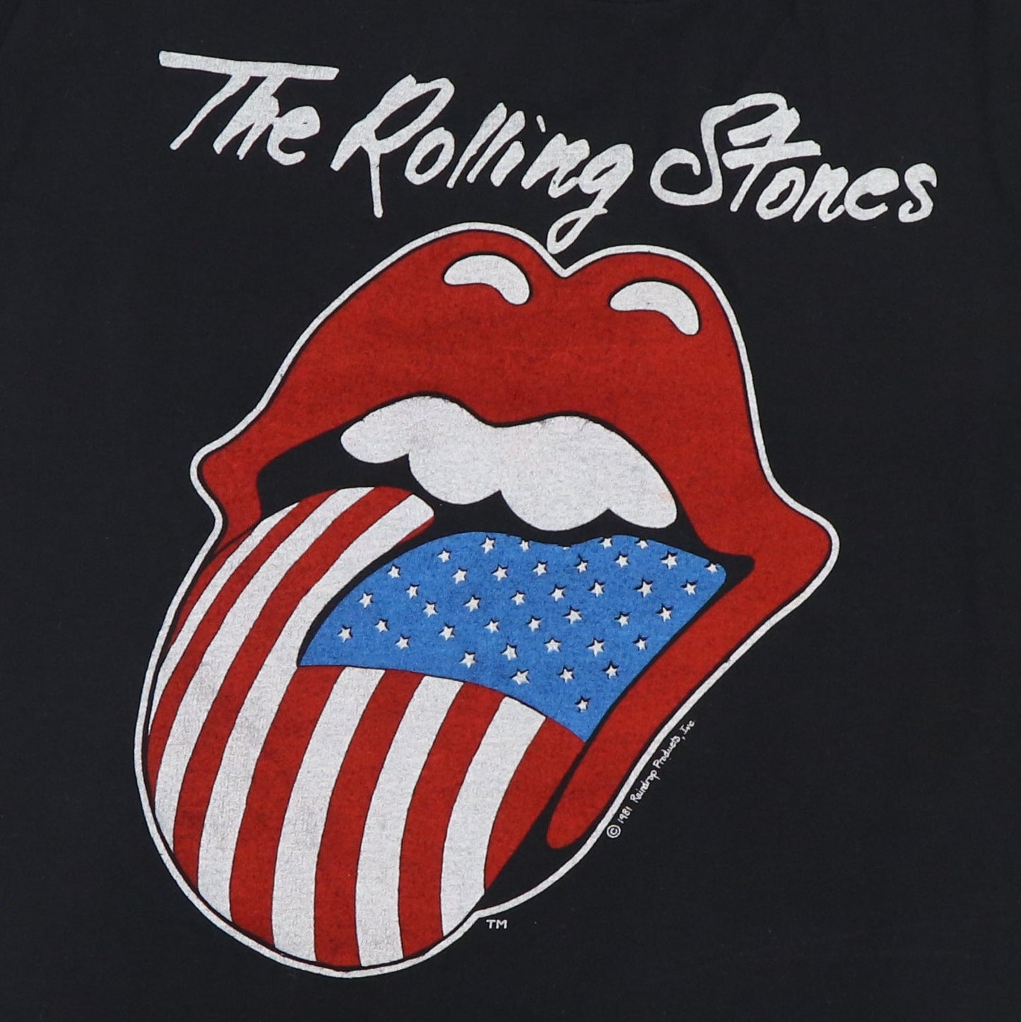 1981 Rolling Stones Tour Shirt Style003