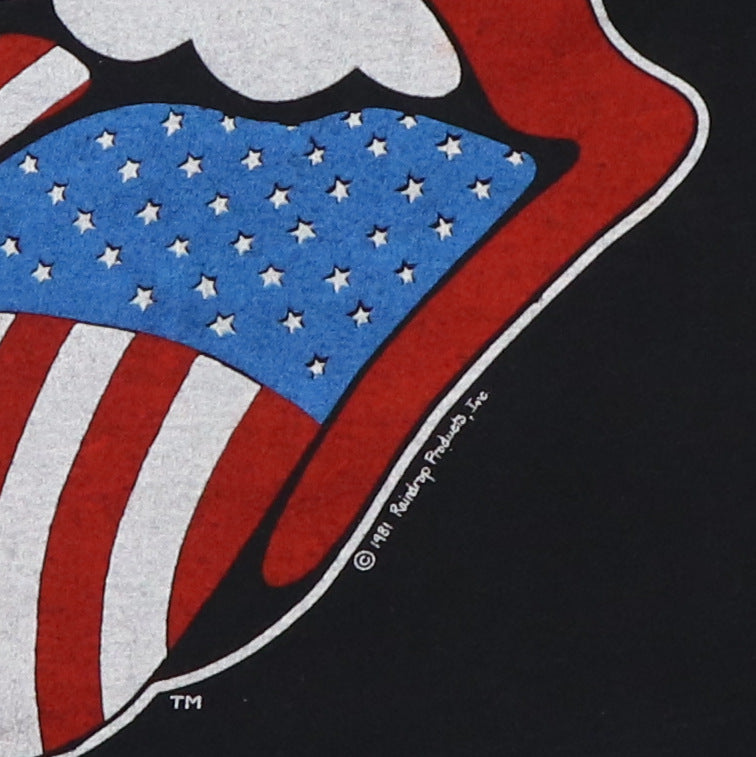 1981 Rolling Stones Tour Shirt Style003