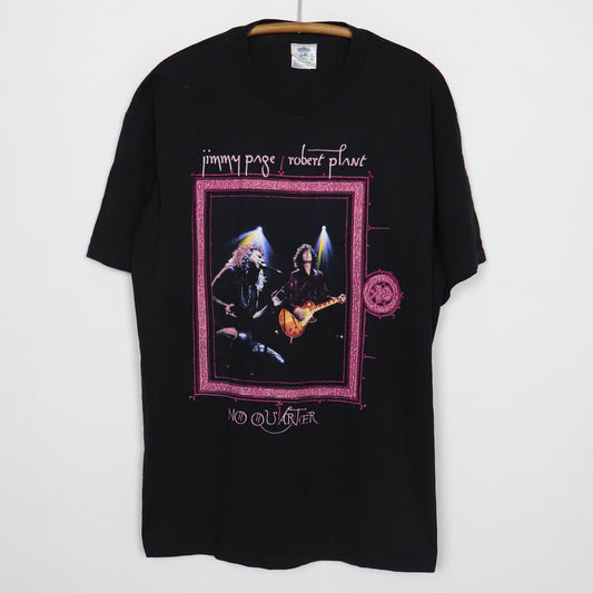 1995 Jimmy Page Robert Plant No Quarter World Tour Shirt Style002