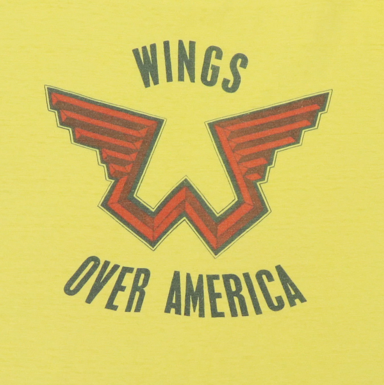 1976 Wings Over America Shirt Style001