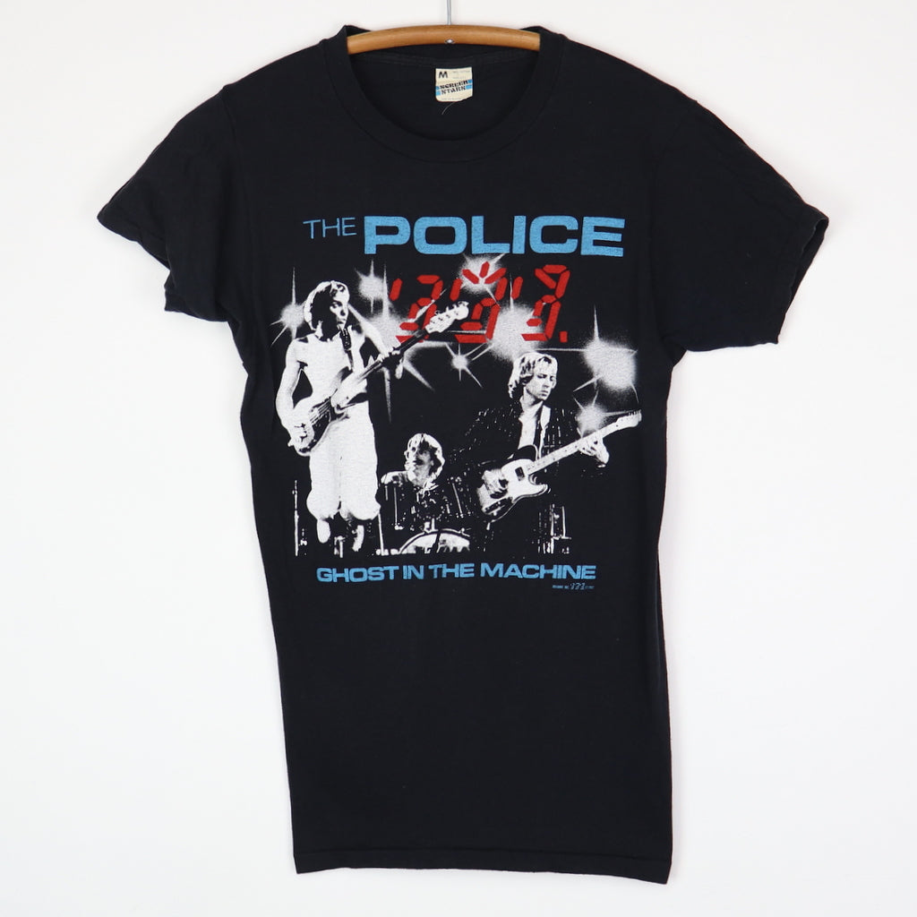 1982 The Police Ghost In The Machine North American Tour Shirt Style001