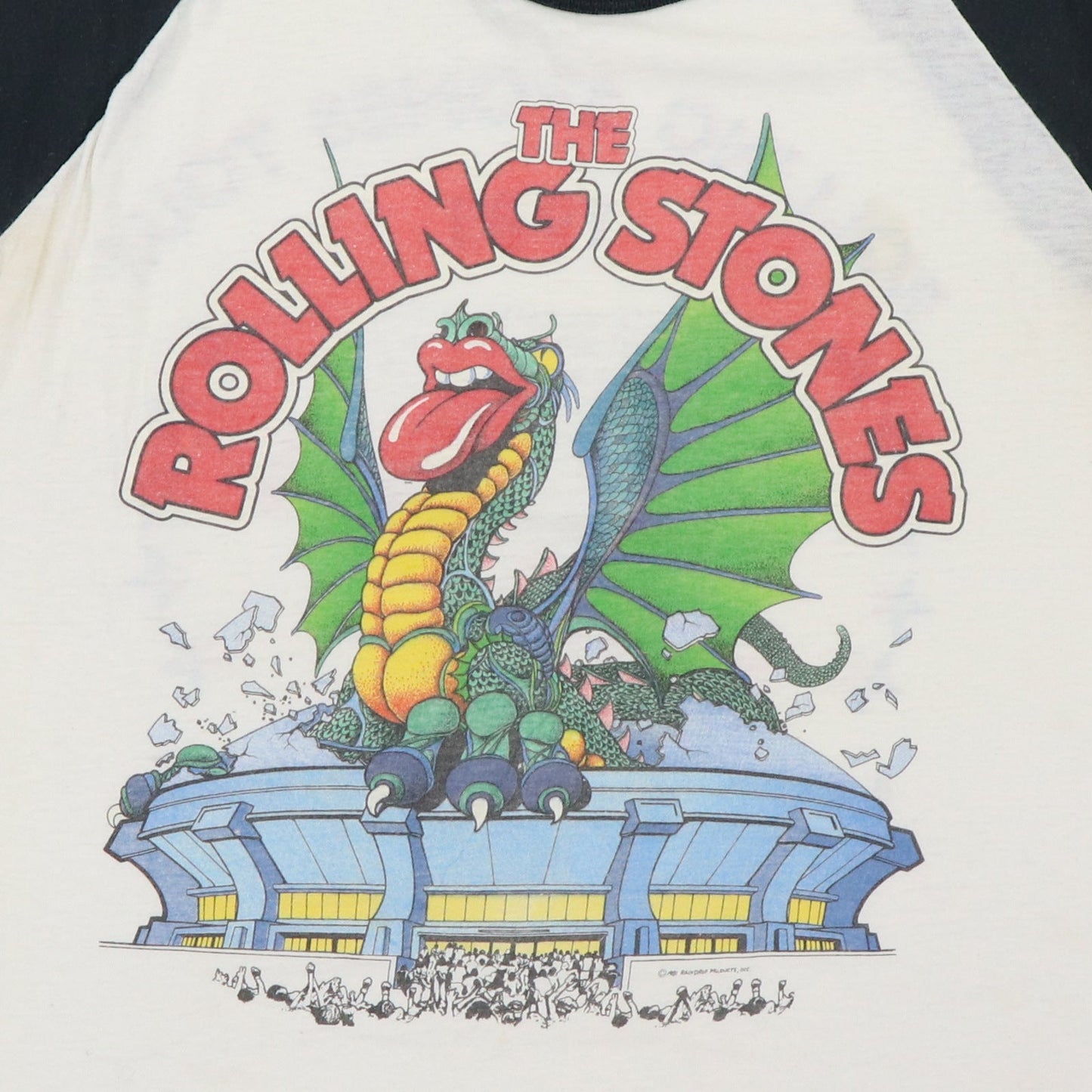 1981 Rolling Stones Tour Jersey Shirt Style005
