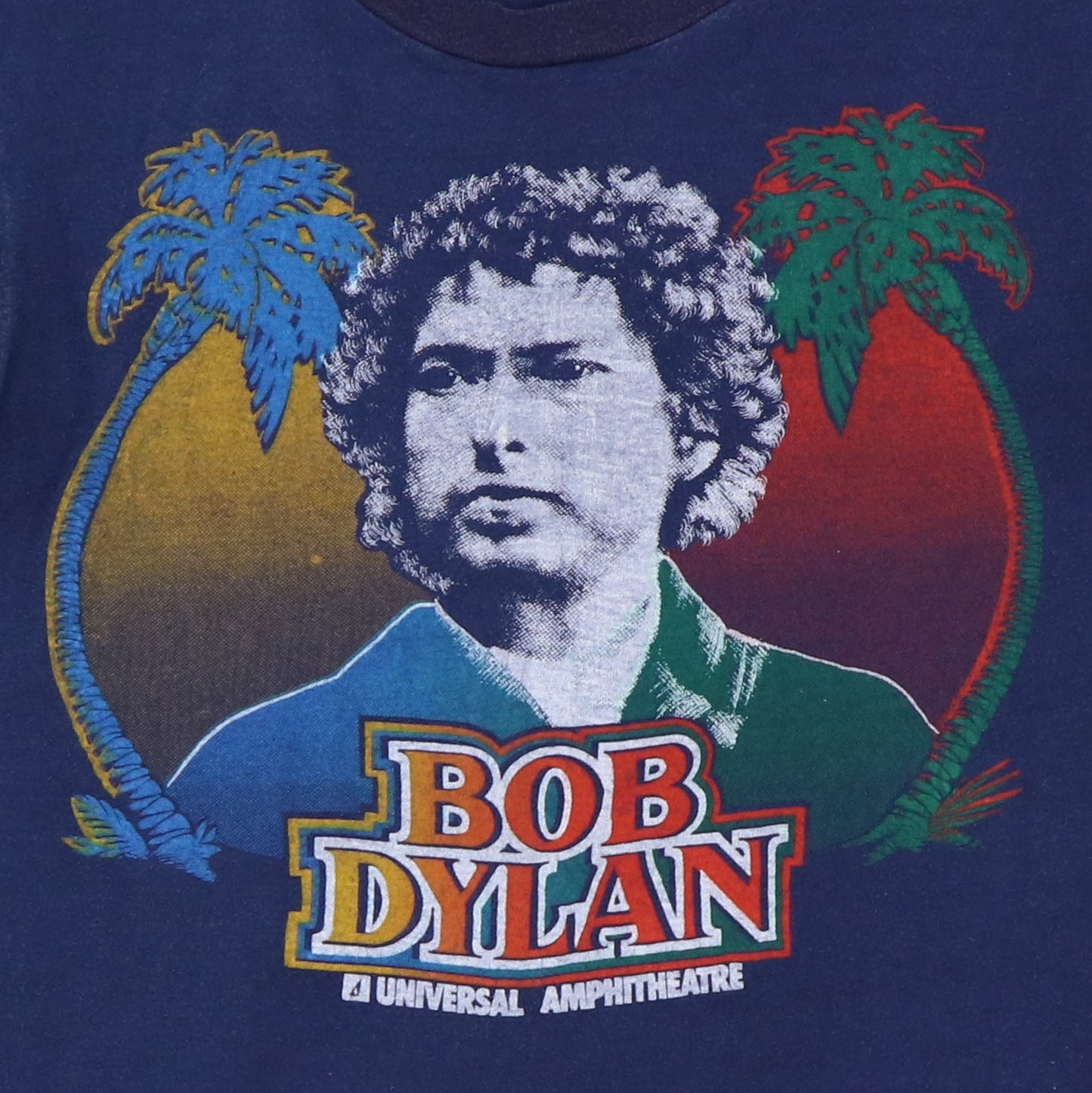 1978 Bob Dylan Universal Amphitheater Concert Shirt Style002