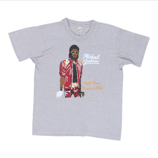 1984 Michael Jackson Kansas City Concert Shirt Style003