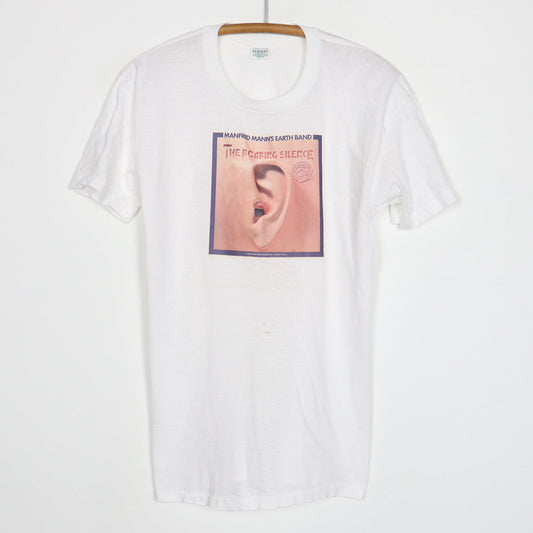 1976 Manfred Mann's Earth Band Roaring Silence Promo Shirt