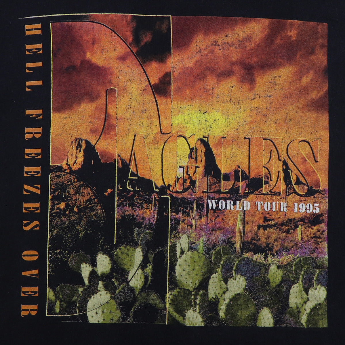 1994 Eagles Hell Freezes Over World Tour Shirt Style003