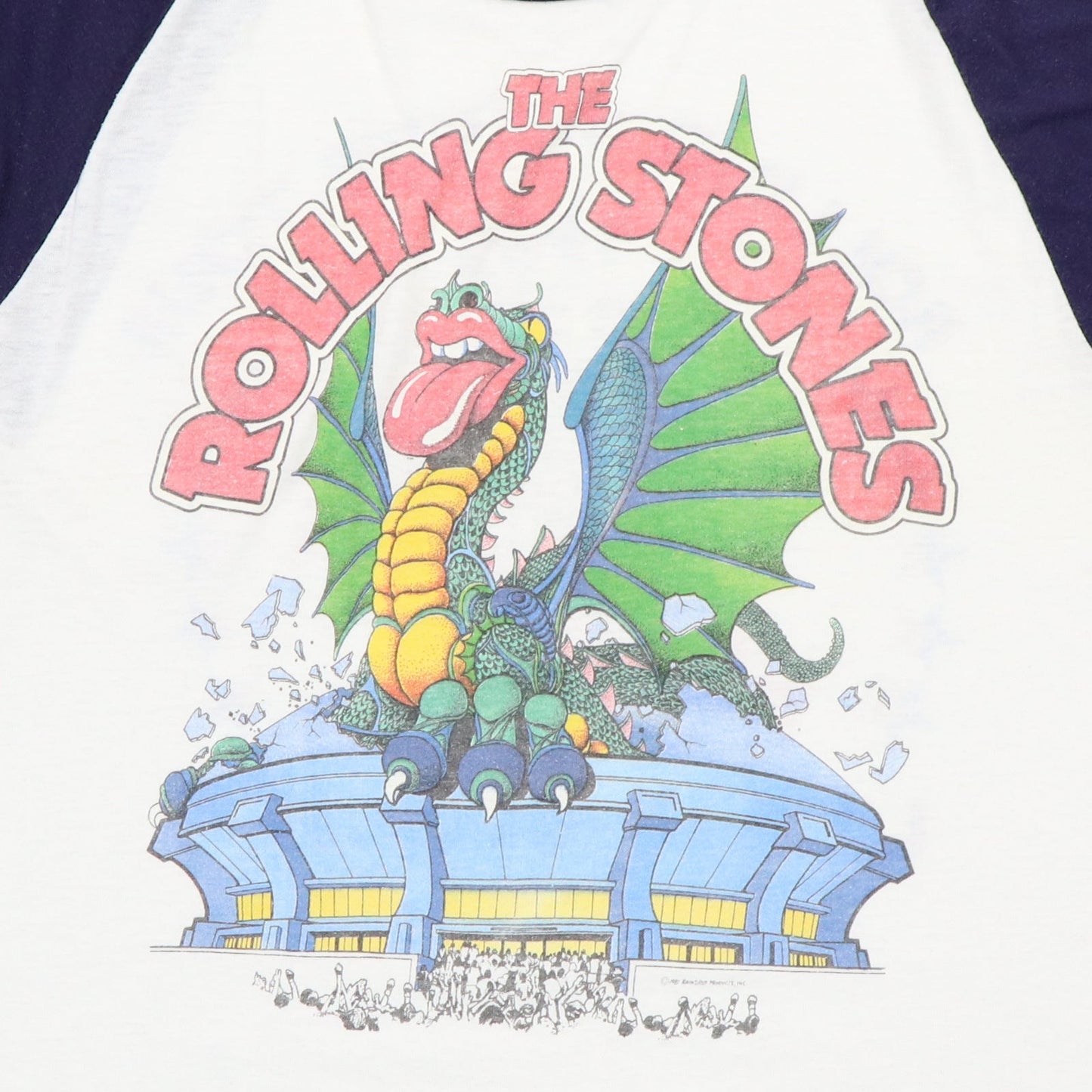 1981 Rolling Stones Tour Jersey Shirt Style006