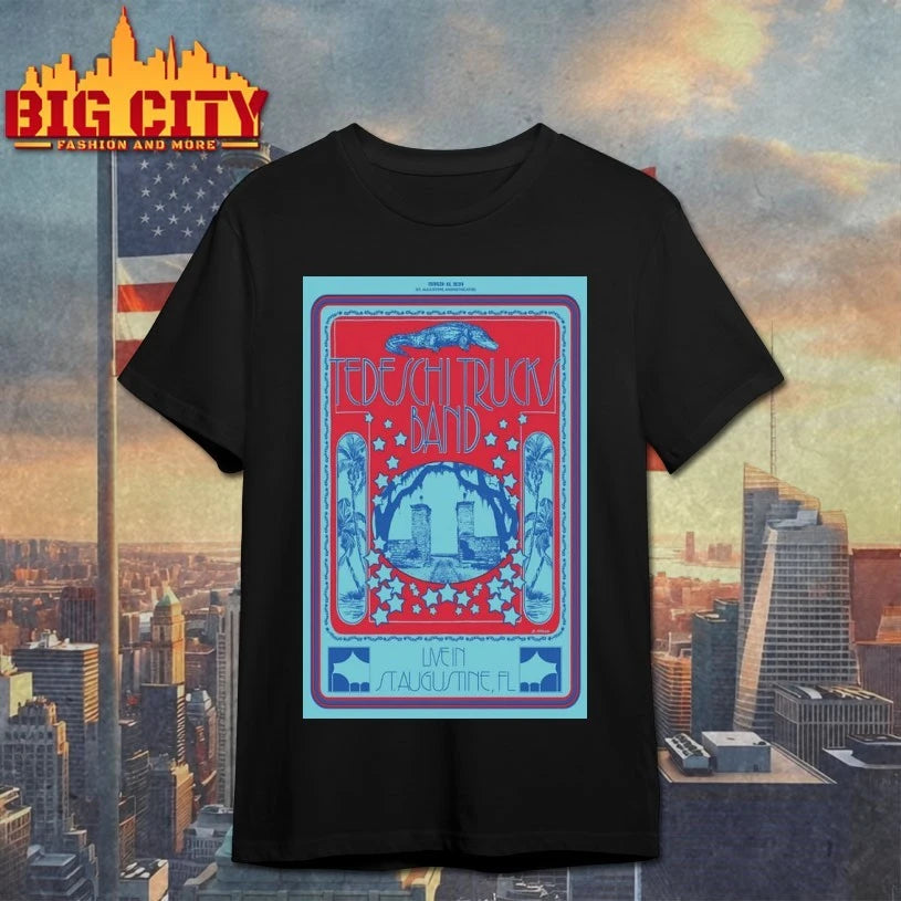 03 16 2024 Tedeschi Trucks Band Tour St. Augustine, FL Poster Shirts