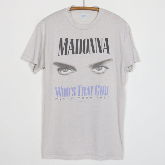 1987 Madonna Who's That Girl World Tour Shirt Style003