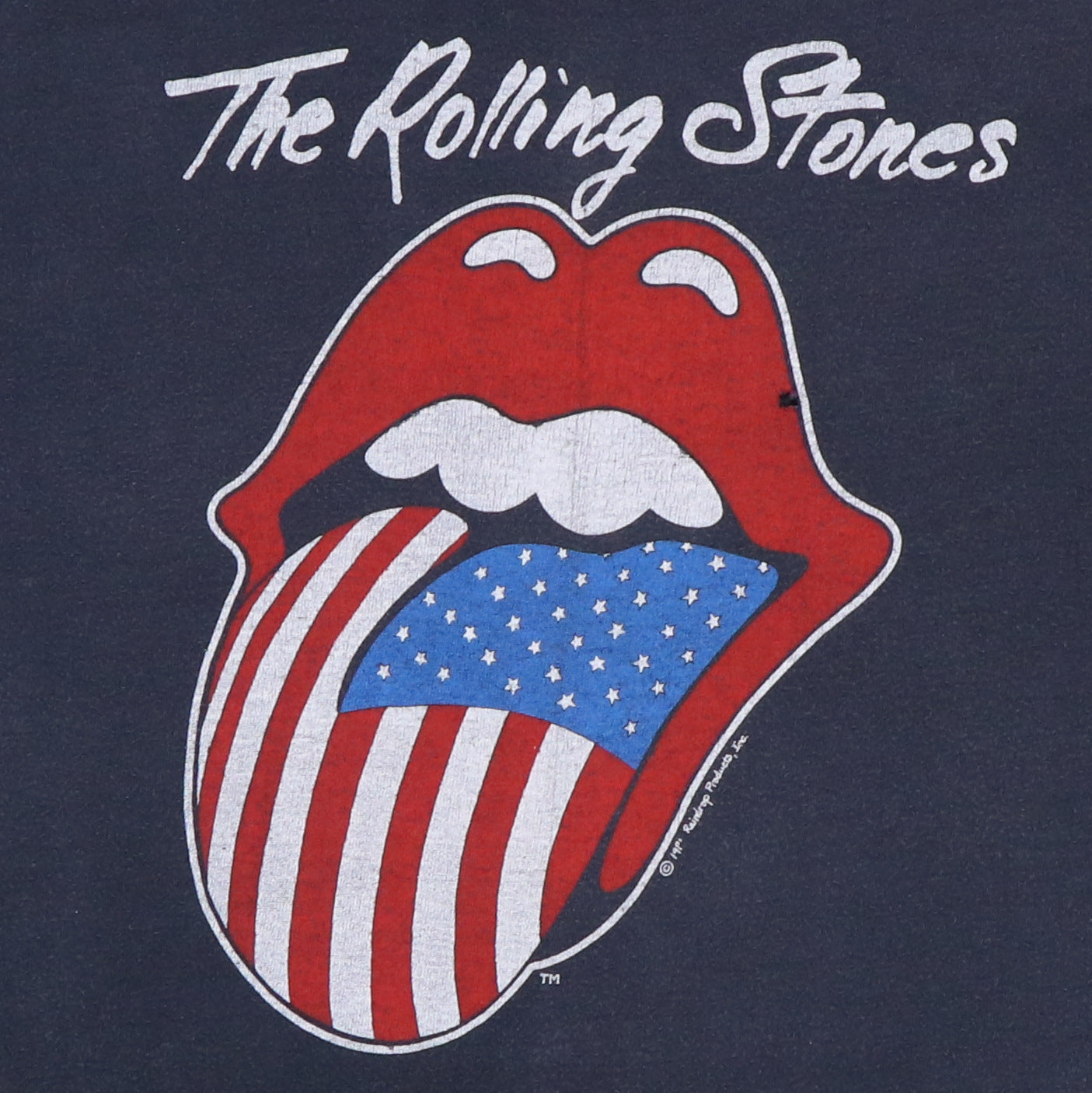 1981 Rolling Stones Tour Shirt Style001