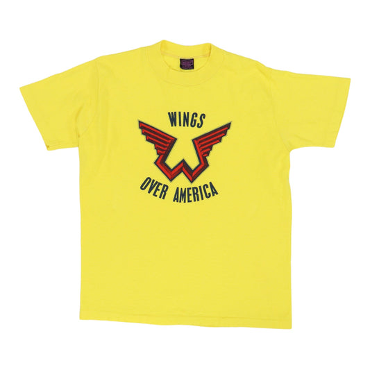 1976 Paul McCartney Wings Over America Promo Shirt Style001