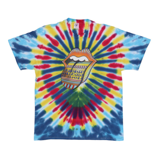 1997 Rolling Stones Bridges To Babylon Tour Tie Dye Shirt Style003