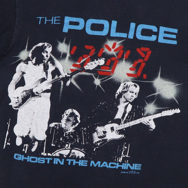 1982 The Police Ghost In The Machine Tour Shirt Style003