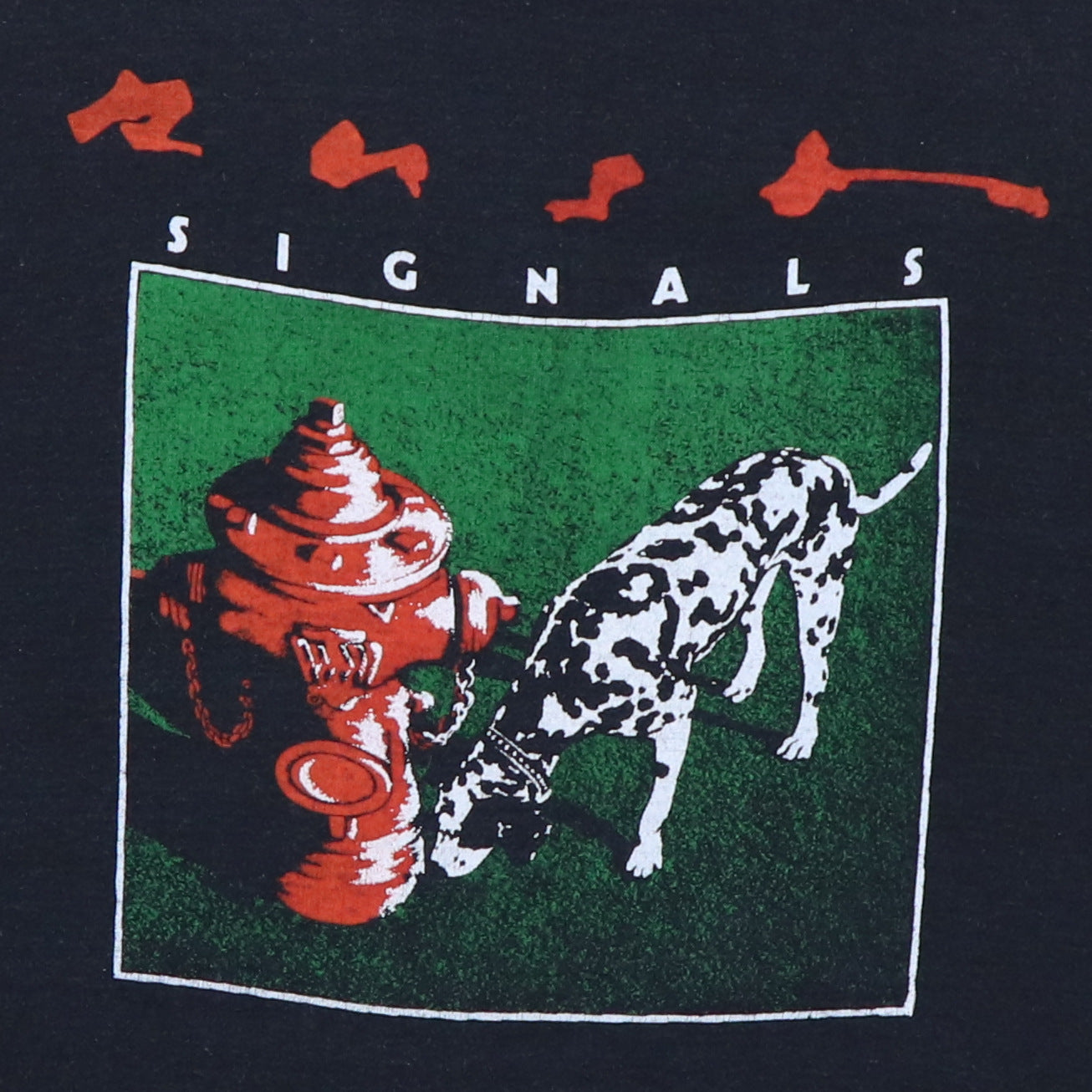1982 Rush Signals New World Tour Shirt Style006