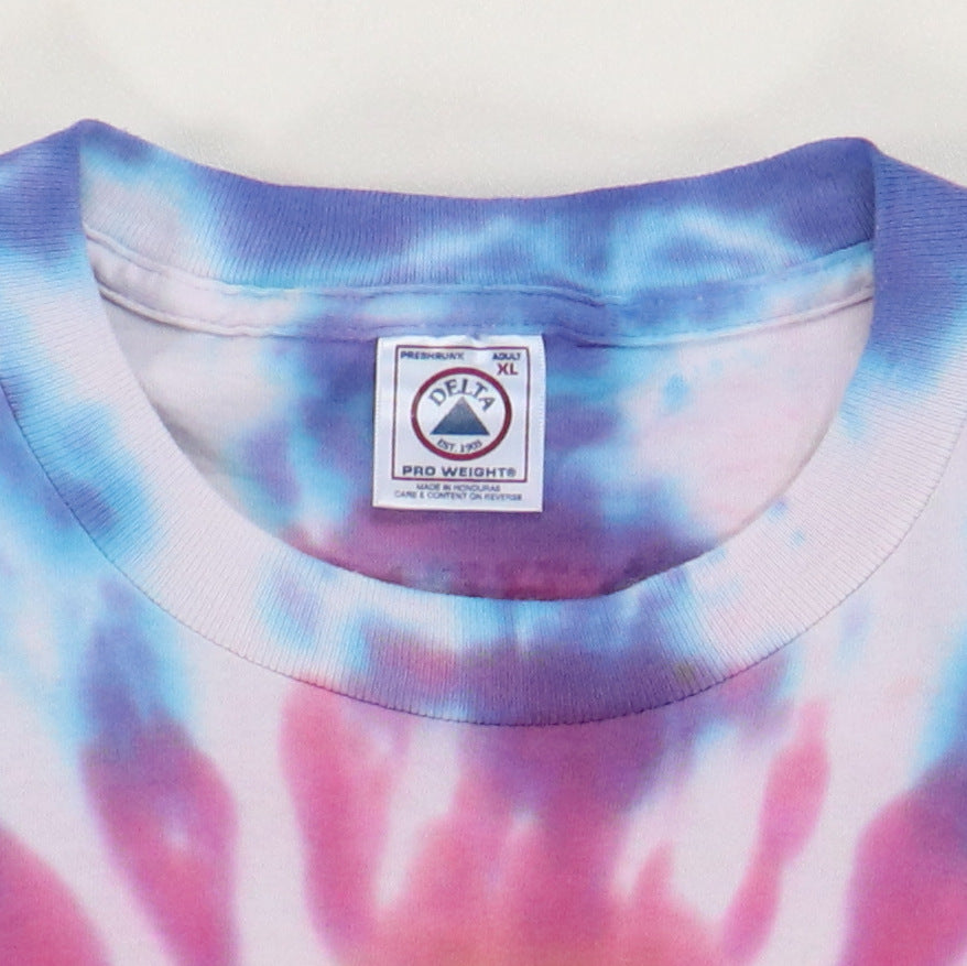 1997 Rolling Stones Bridges To Babylon Tie Dye Tour Shirt Style003