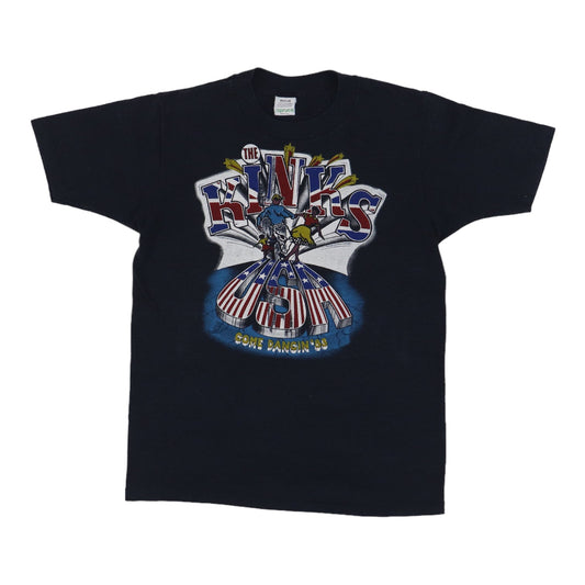 1983 The Kinks State Of Confusion Tour Shirt Style001