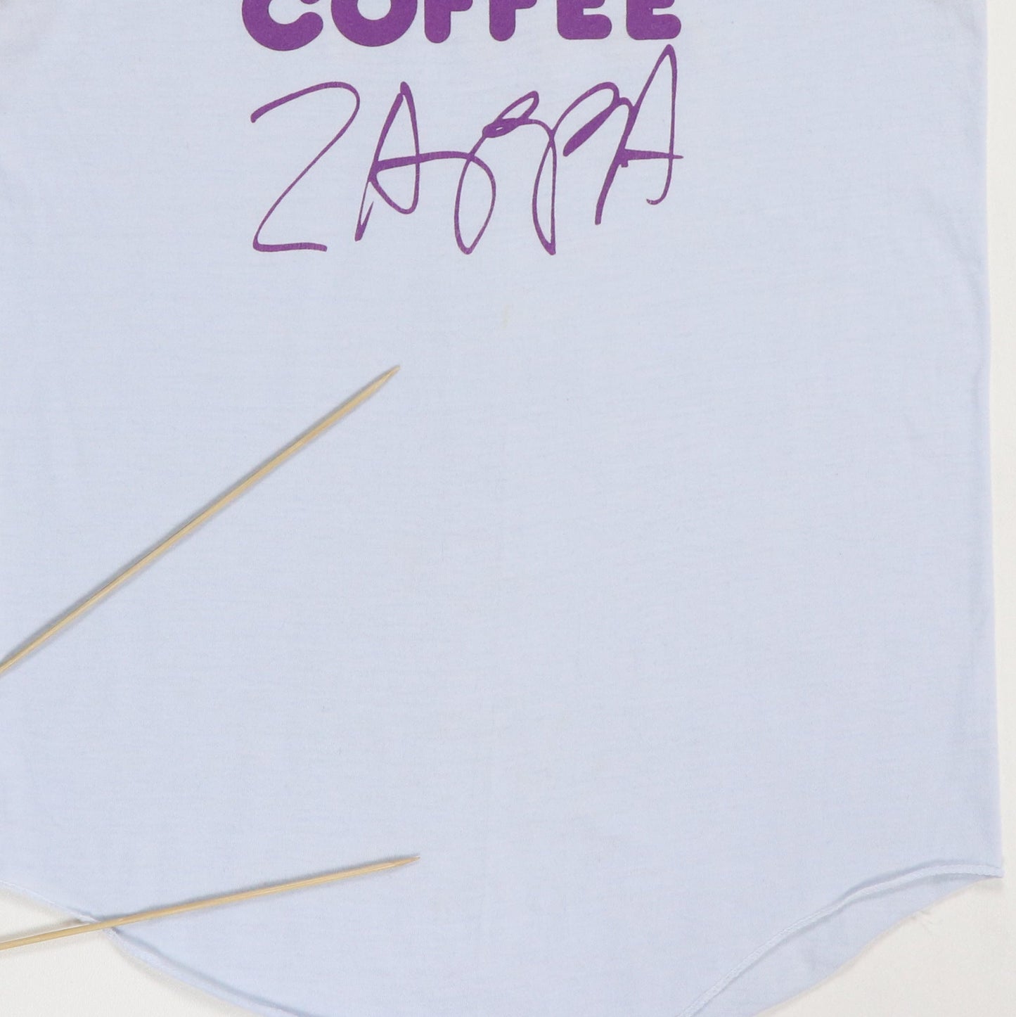 1984 Frank Zappa Pussy 'N' Coffee Tour Shirt Style001