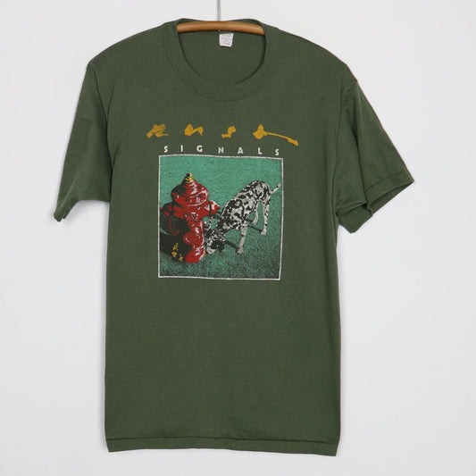 1982 Rush Signals New World Tour Shirt Style001