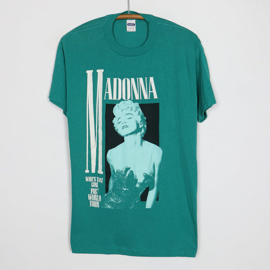 1987 Madonna Who's That Girl World Tour Shirt Style005