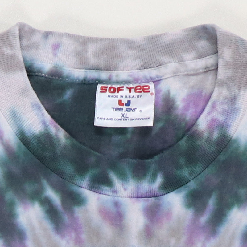 1997 Rolling Stones Bridges To Babylon Tie Dye Tour Shirt Style004