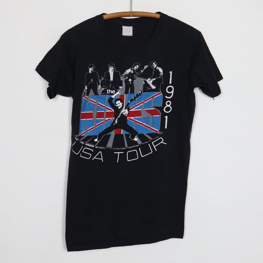 1981 The Kinks Give The People What They Want Tour Shirt Style001