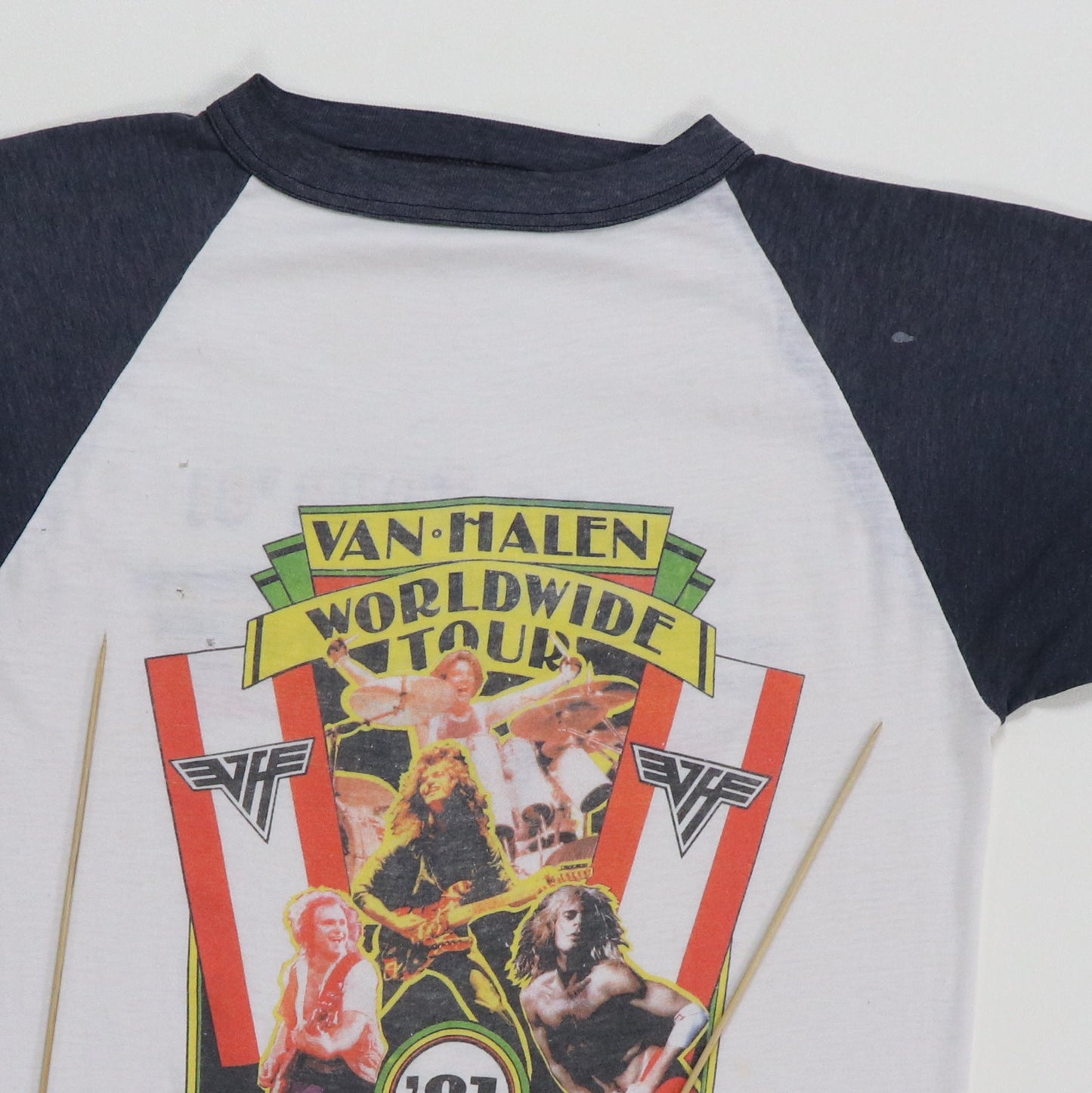 1981 Van Halen World Tour Jersey Shirt Style001