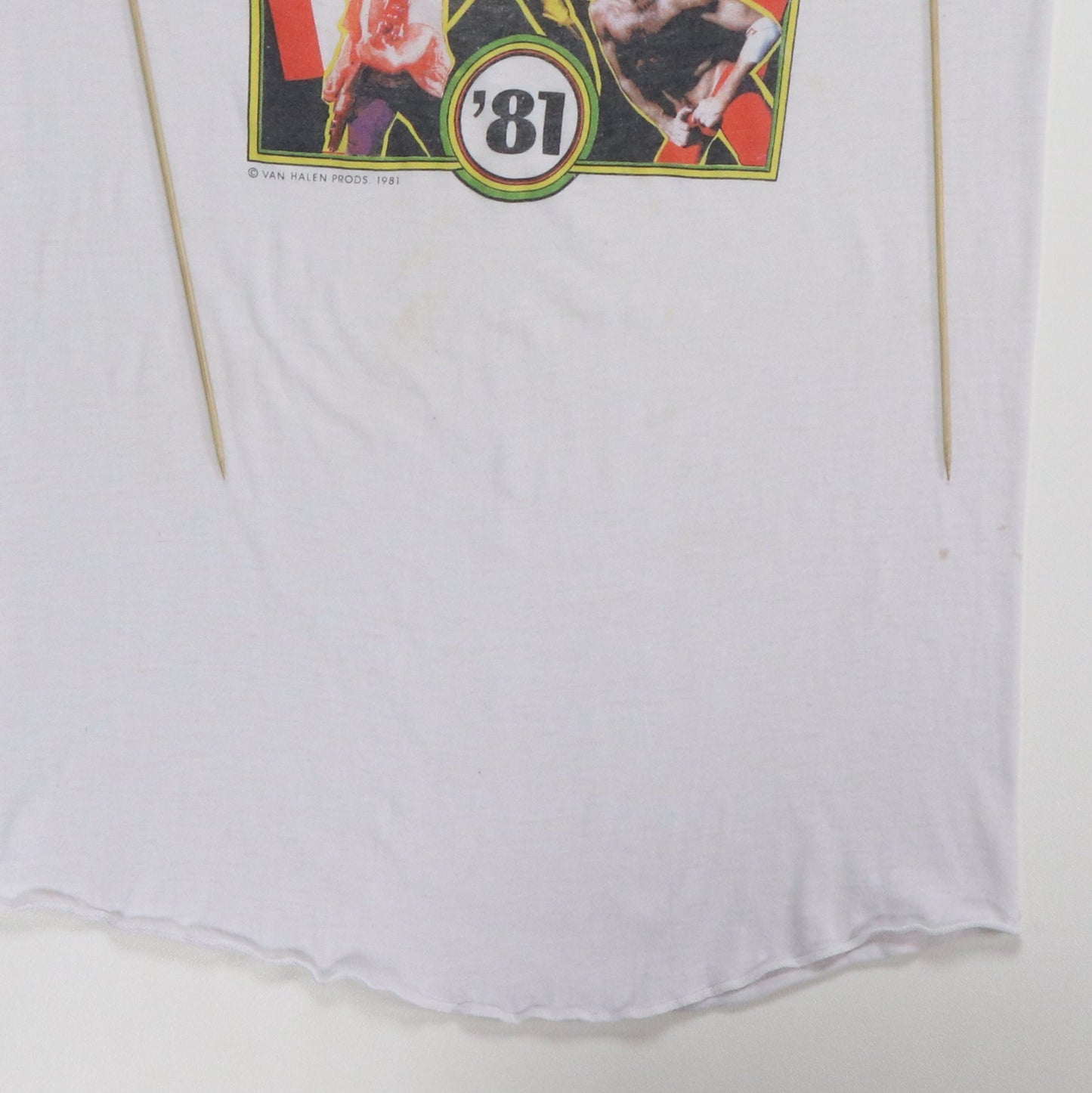 1981 Van Halen World Tour Jersey Shirt Style001