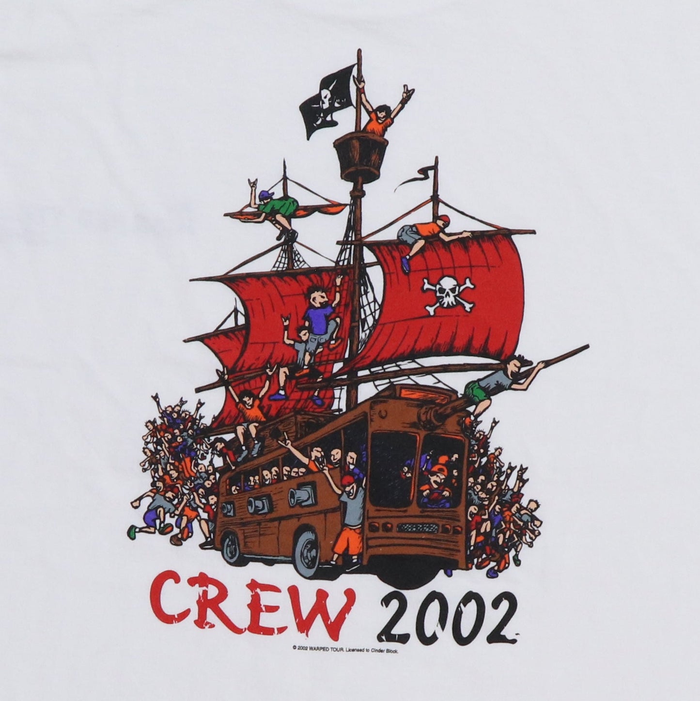2002 Vans Warped Tour Shirt Style001