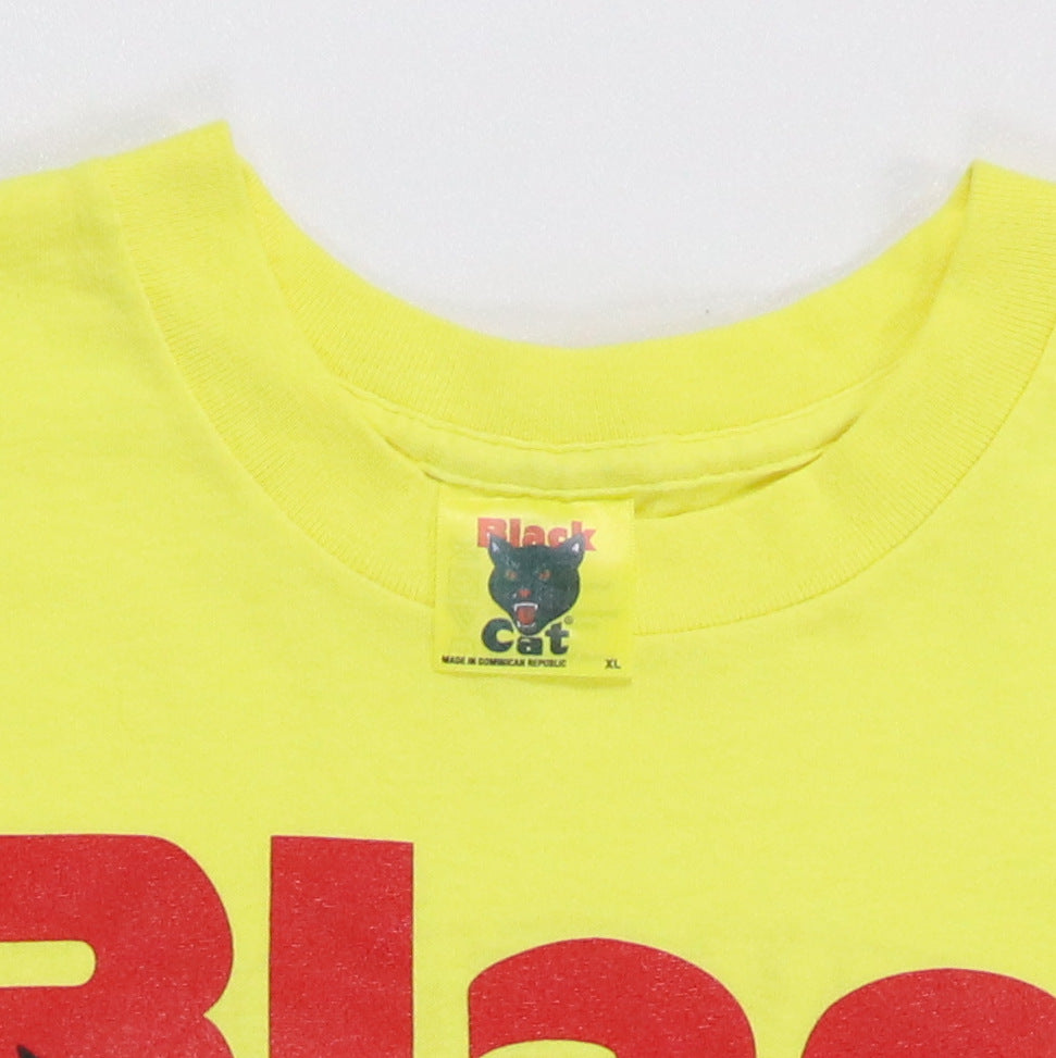 1990s Black Cat Fireworks Shirt Style011