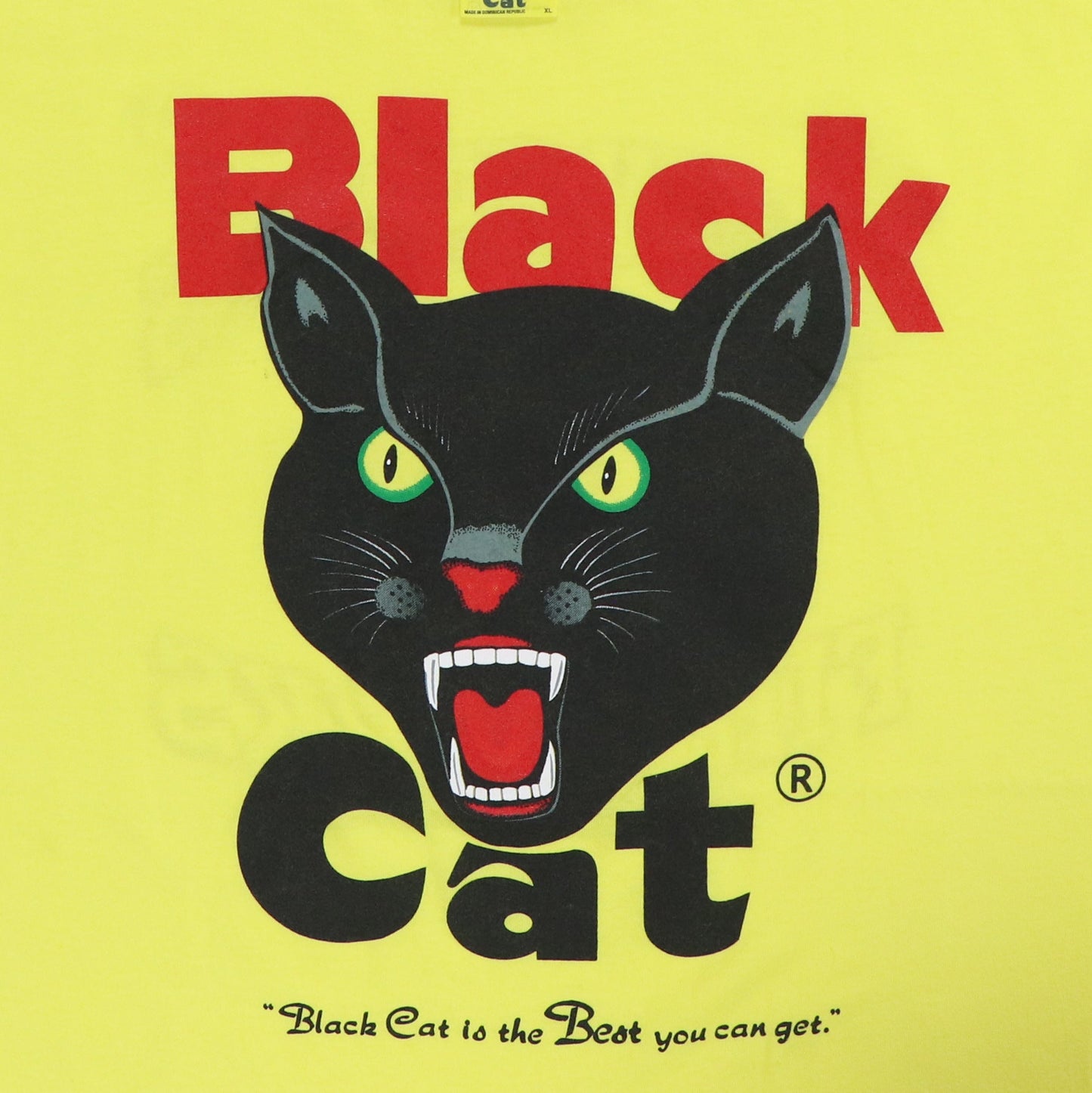 1990s Black Cat Fireworks Shirt Style011